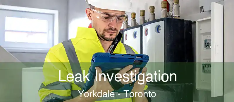  Leak Investigation Yorkdale - Toronto
