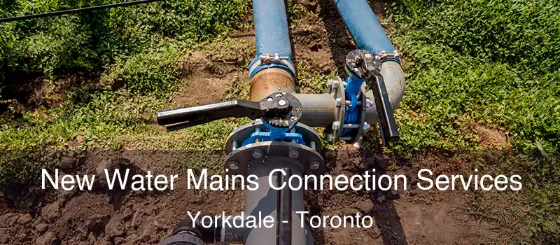  New Water Mains Connection Services Yorkdale - Toronto
